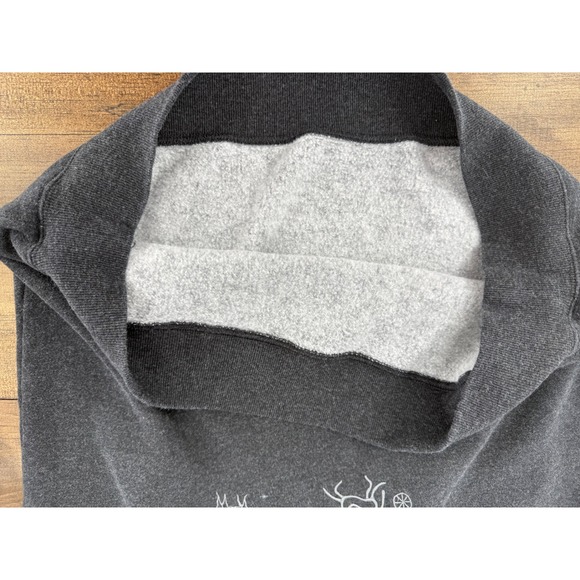 Ariat Women Charcoal Embroidered Gray Hoodie Sweatshirt Western Rodeo Cowgirl XL - Picture 10 of 10